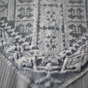 Blue sleeveless kneelength lace Pinkalicious Dress
